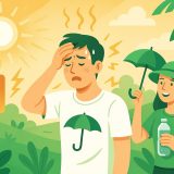 Как проявляется тепловой удар и как его избежать