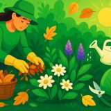 Күзде көпжылдық өсімдіктерге қалай күтім жасау керек