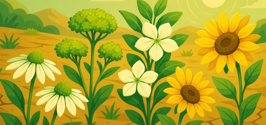 Какие цветы не боятся засухи и жары
