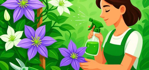 Как ухаживать за садовыми клематисами