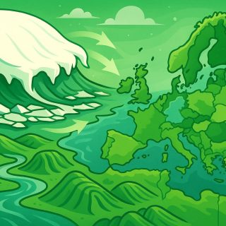 Как древние ледниковые щиты сформировали современный рельеф Европы