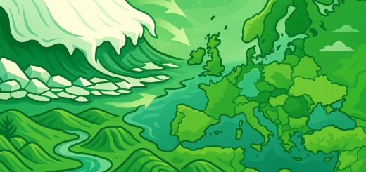 Как древние ледниковые щиты сформировали современный рельеф Европы