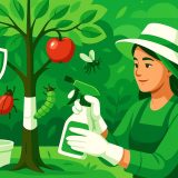 Как защитить садовые деревья от вредителей весной