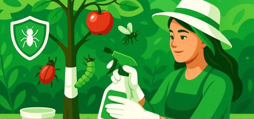 Как защитить садовые деревья от вредителей весной