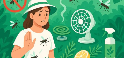 Как спастись от насекомых без химических средств