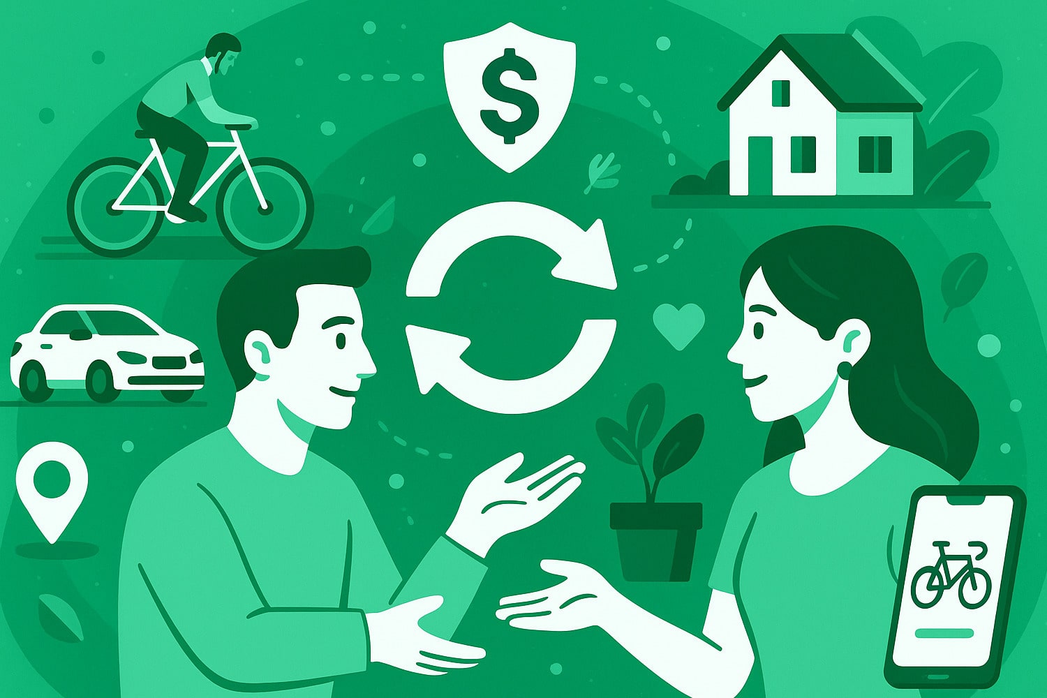 Как работает экономика совместного потребления (sharing economy) - Вектор Казахстана 1
