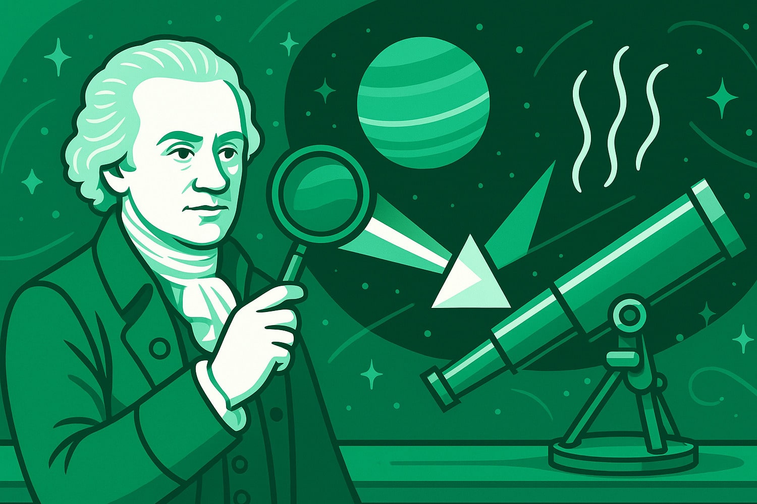 Почему Гершель открыл Уран и инфракрасное излучение 2 Почему Гершель открыл Уран и инфракрасное излучение - Вектор Казахстана 1