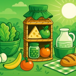 Как безопасно хранить продукты в жару без холодильника