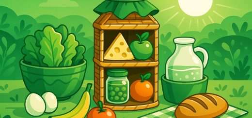 Как безопасно хранить продукты в жару без холодильника