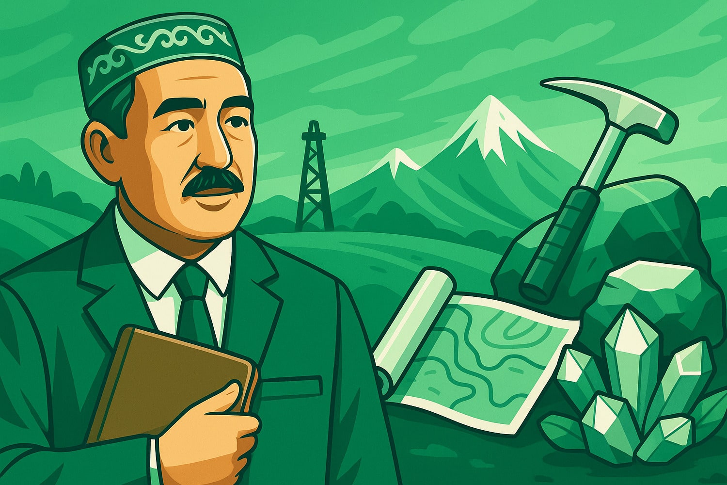 За что Амангельды Жанбыршин почитается в казахской геологии 2 За что Амангельды Жанбыршин почитается в казахской геологии - Вектор Казахстана 1