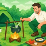 Как правильно готовить еду в полевых условиях Как правильно готовить еду в полевых условиях