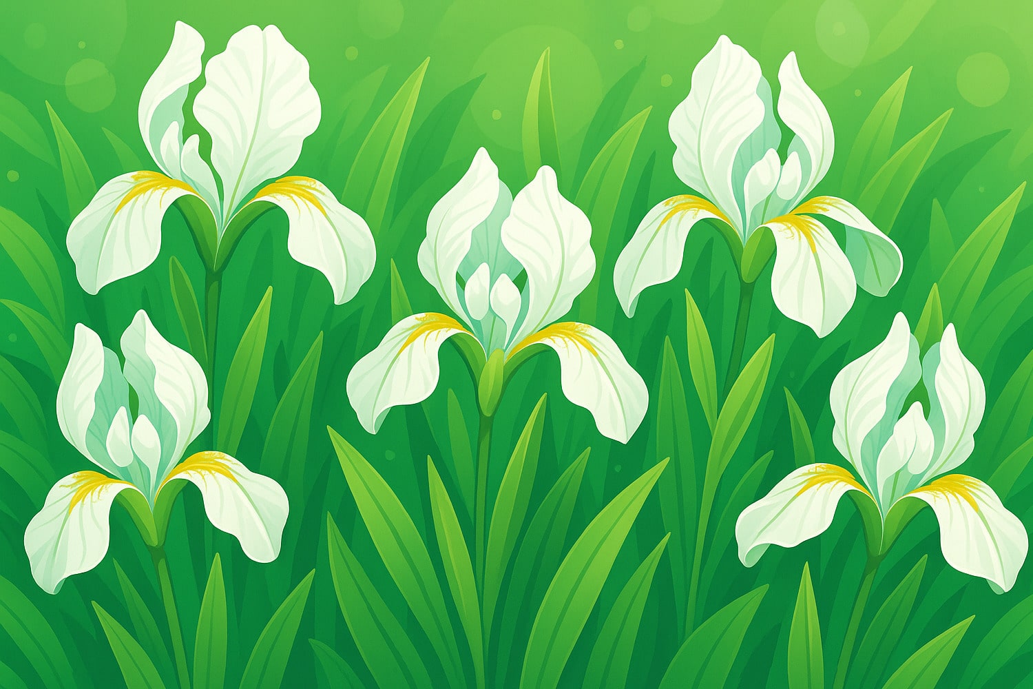 Қызғалдақ иристері туралы 30 қызықты дерек 2 Қызғалдақ иристері туралы 30 қызықты дерек - Вектор Казахстана 1