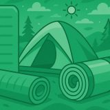 Как выбрать коврик для палатки: самонадувающийся или пенка