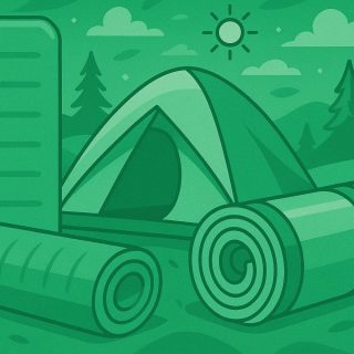 Шатыр төсенішін қалай таңдауға болады: өздігінен үрленетін немесе көбік