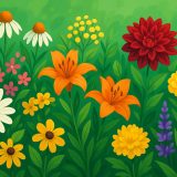 Үздіксіз гүлдейтін гүлзарға не отырғызу қажет Үздіксіз гүлдейтін гүлзарға не отырғызу қажет