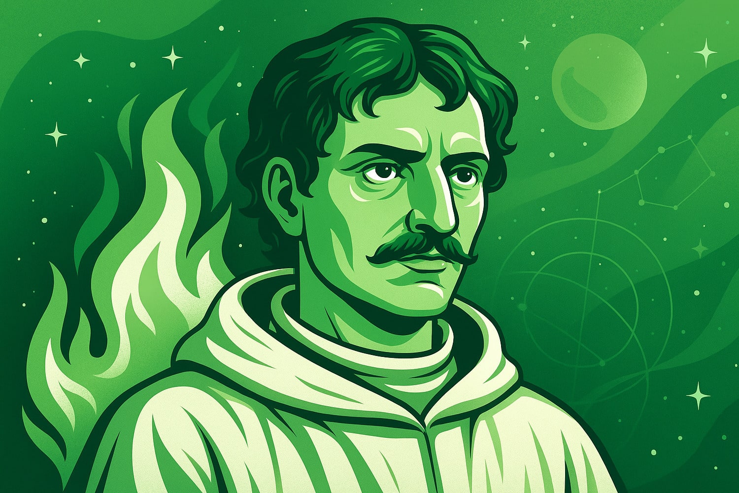 За что Бруно стал мучеником за научные идеи - Вектор Казахстана 1