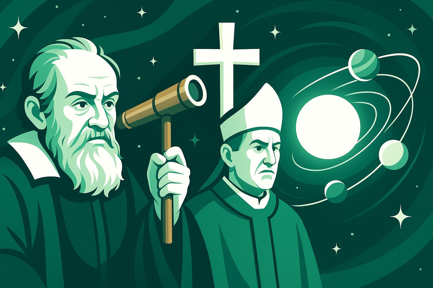 Почему Галилей бросил вызов догмам церкви - Вектор Казахстана 1