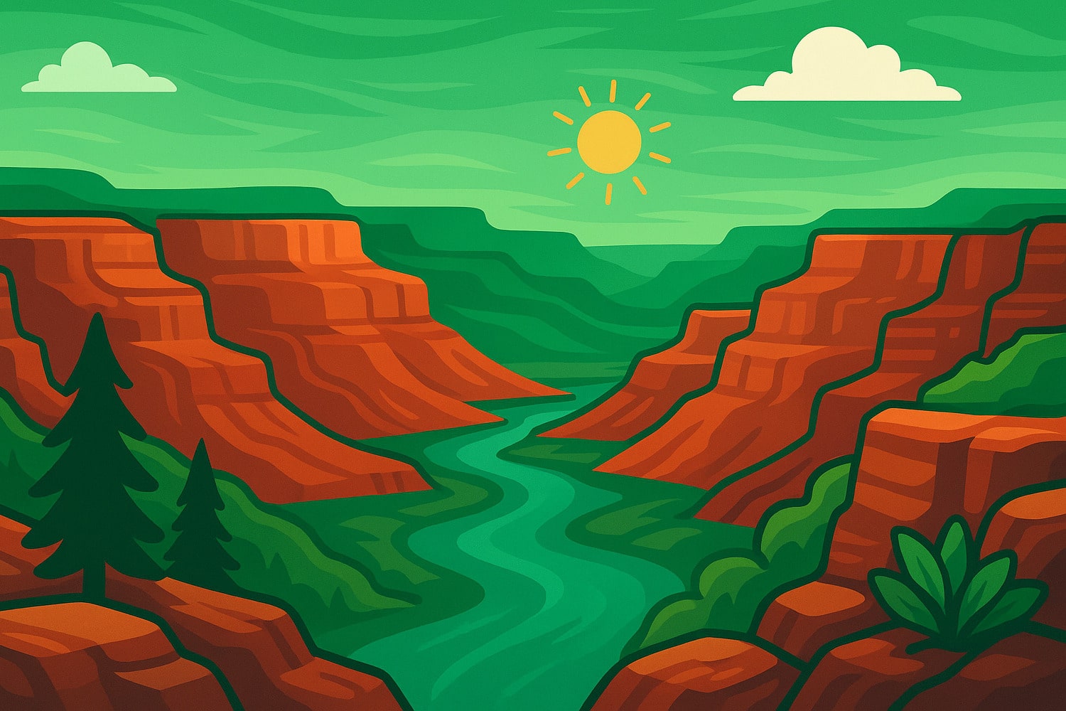 28 интересных фактов о Гранд-Каньоне - Вектор Казахстана 1