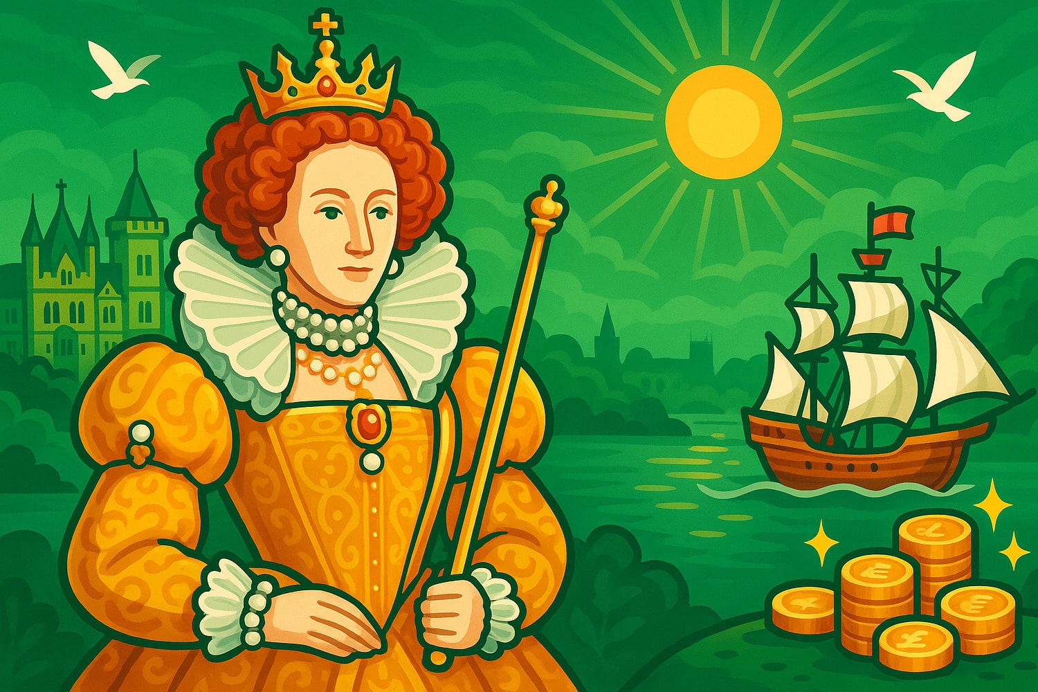 Как Елизавета I провела Англию через золотой век - Вектор Казахстана 1
