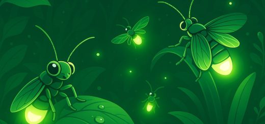 Почему некоторые насекомые способны светиться