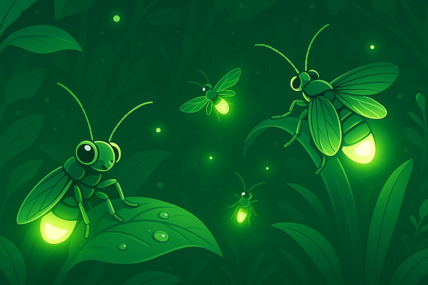 Почему некоторые насекомые способны светиться - Вектор Казахстана 1