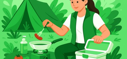 Как обеспечить безопасность пищи в кемпинге