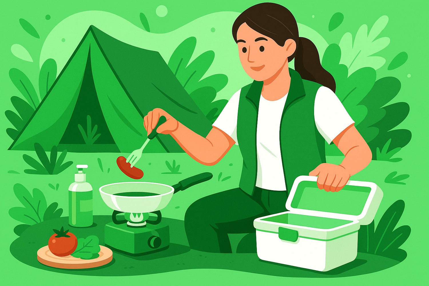 Как обеспечить безопасность пищи в кемпинге - Вектор Казахстана 1