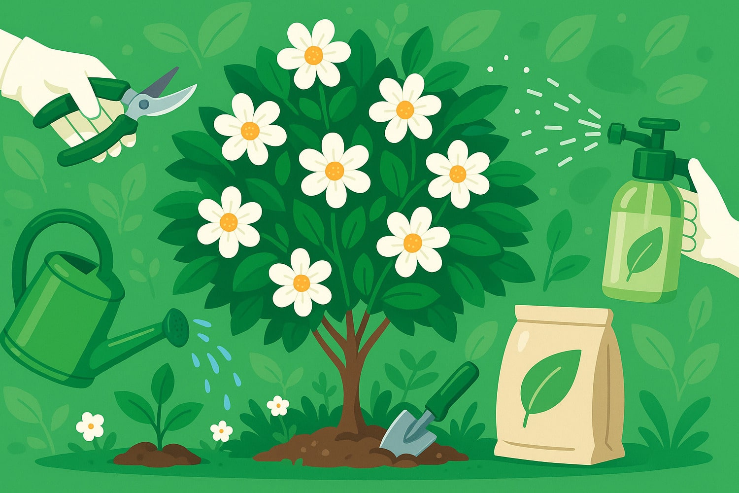 Как поддерживать здоровье многолетних кустарников - Вектор Казахстана 1