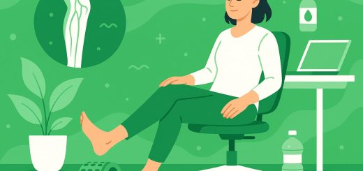 Как заботиться о здоровье ног при сидячей работе