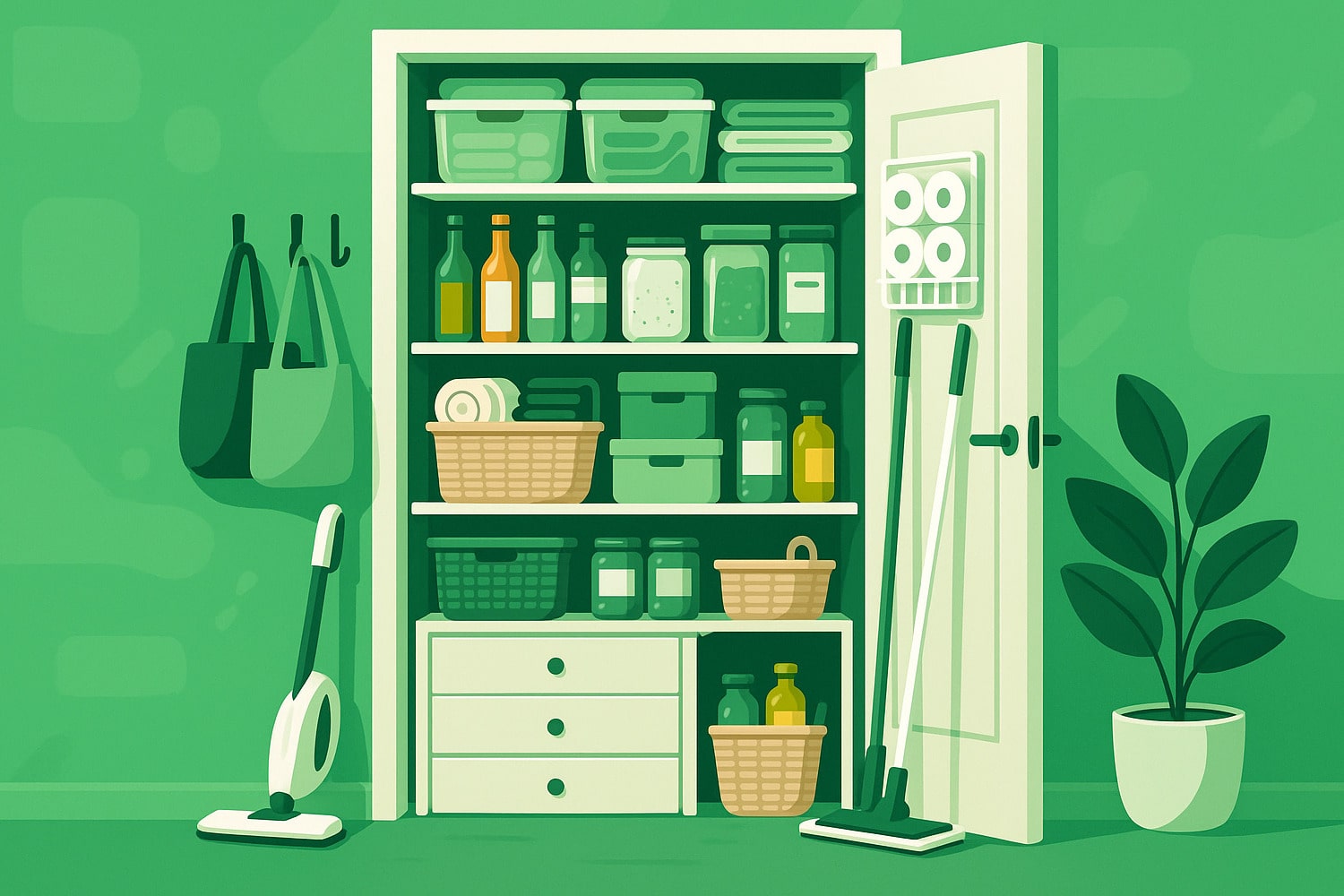 Как обустроить компактную кладовку в квартире - Вектор Казахстана 1