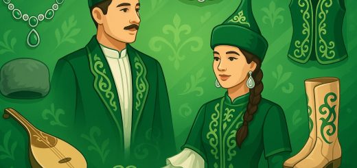 30 интересных фактов о национальной одежде казахов