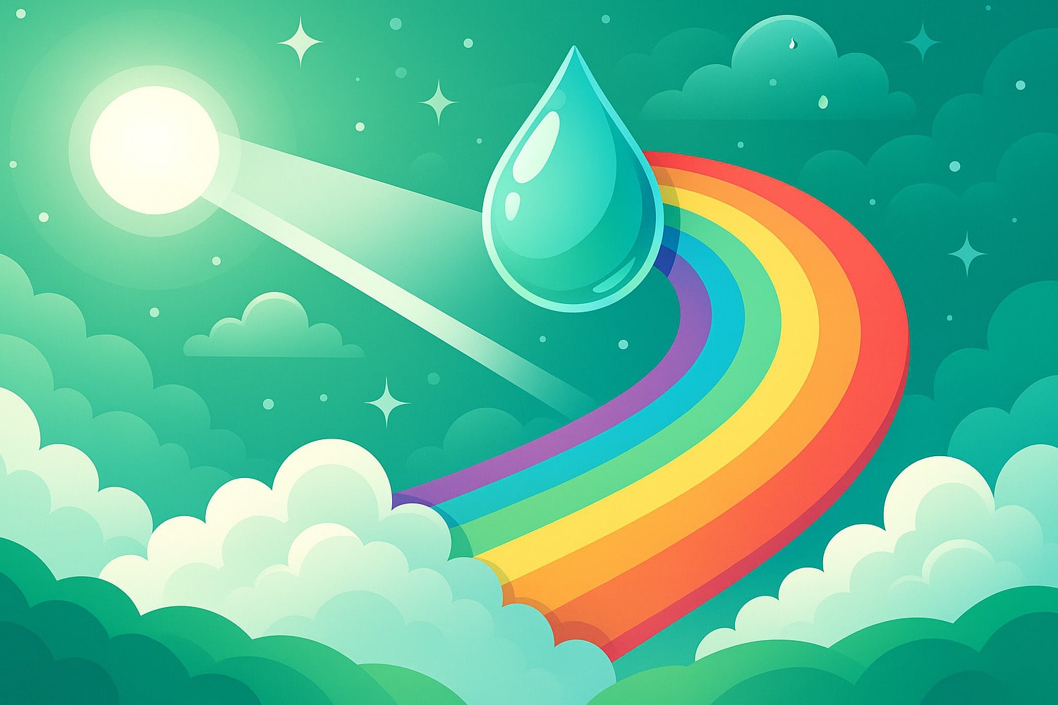 Почему мы видим радугу и как она возникает - Вектор Казахстана 1