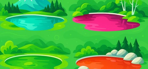 Чем уникальны озера с необычным цветом воды