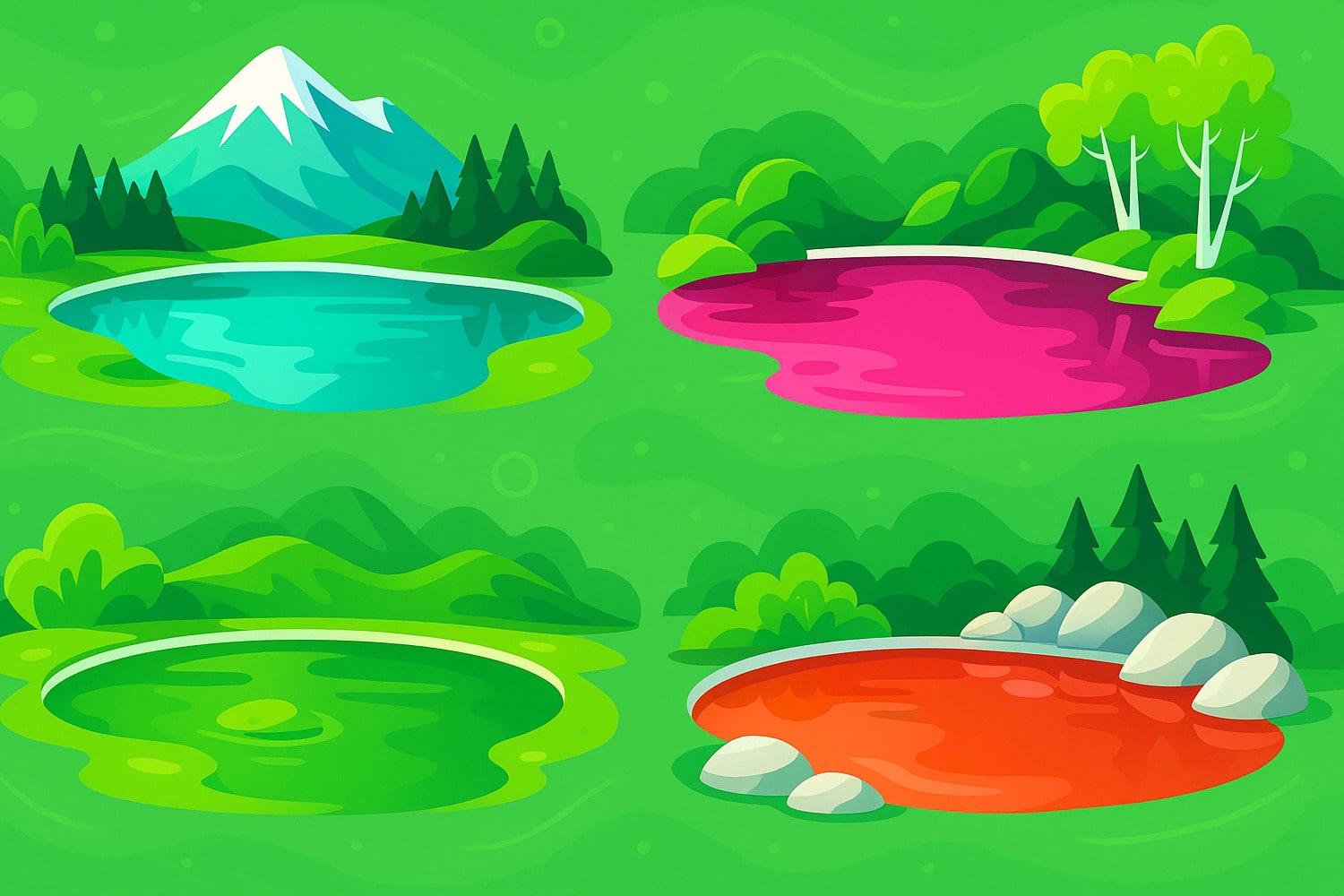 Чем уникальны озера с необычным цветом воды - Вектор Казахстана 1