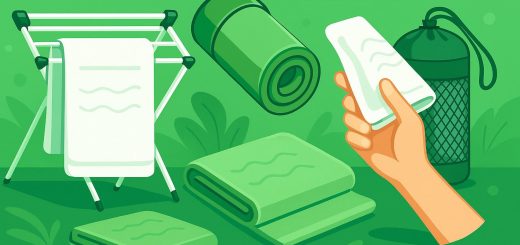 Как выбрать компактное туристическое полотенце