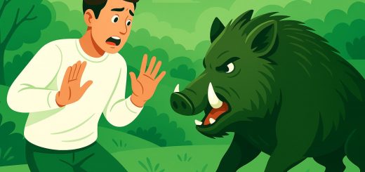 Как правильно реагировать при встрече с кабаном