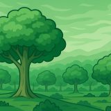 Әлемнің кейбір жерлерінде неге тек бір ғана ағаш түрі өседі