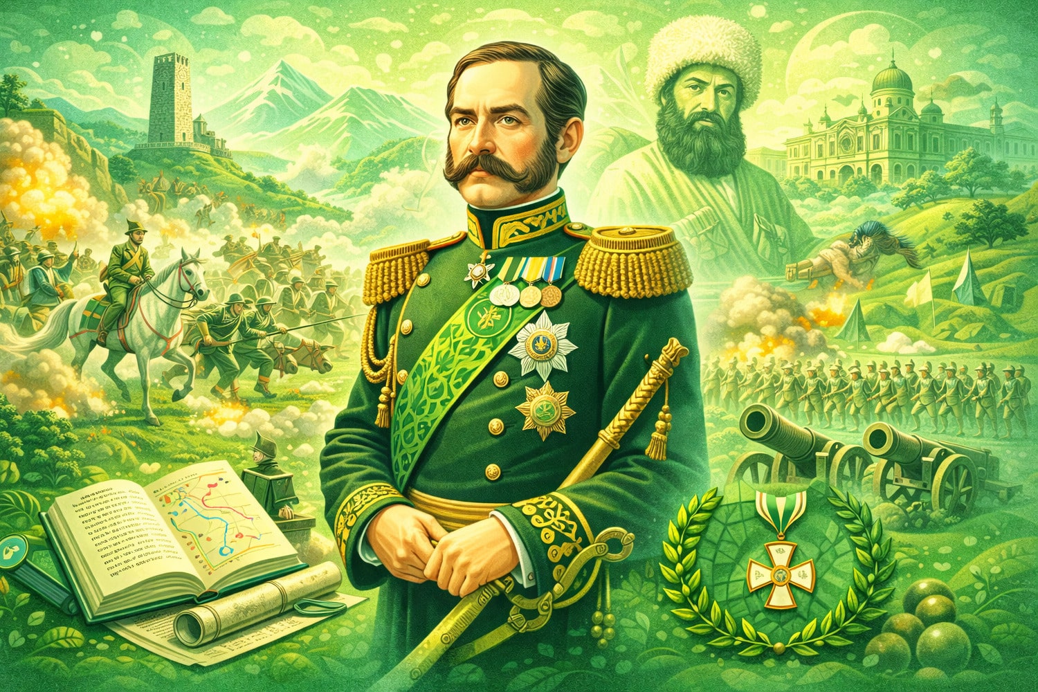 Александр Барятинский әскери тарихта несімен танымал - Вектор Казахстана 1