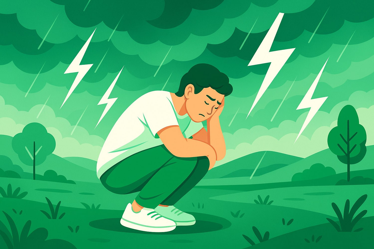 Ашық жерде кенеттен найзағай болған жағдайда не істеу керек - Вектор Казахстана 1