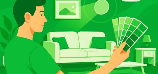 Как выбрать цвет стен под мебель и свет