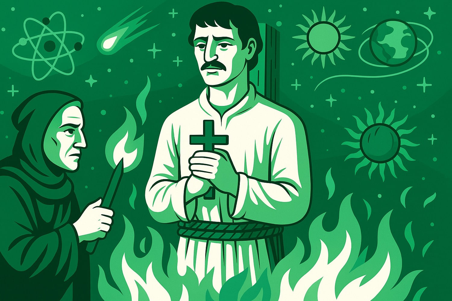 Как Бруно стал мучеником за науку - Вектор Казахстана 1