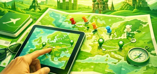 Еуропа бойынша саяхат маршрутын қалай құру керек