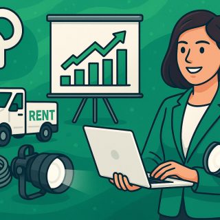 Іс-шаралар үшін жабдықтарды жалға беру бизнесін ашу жолдары