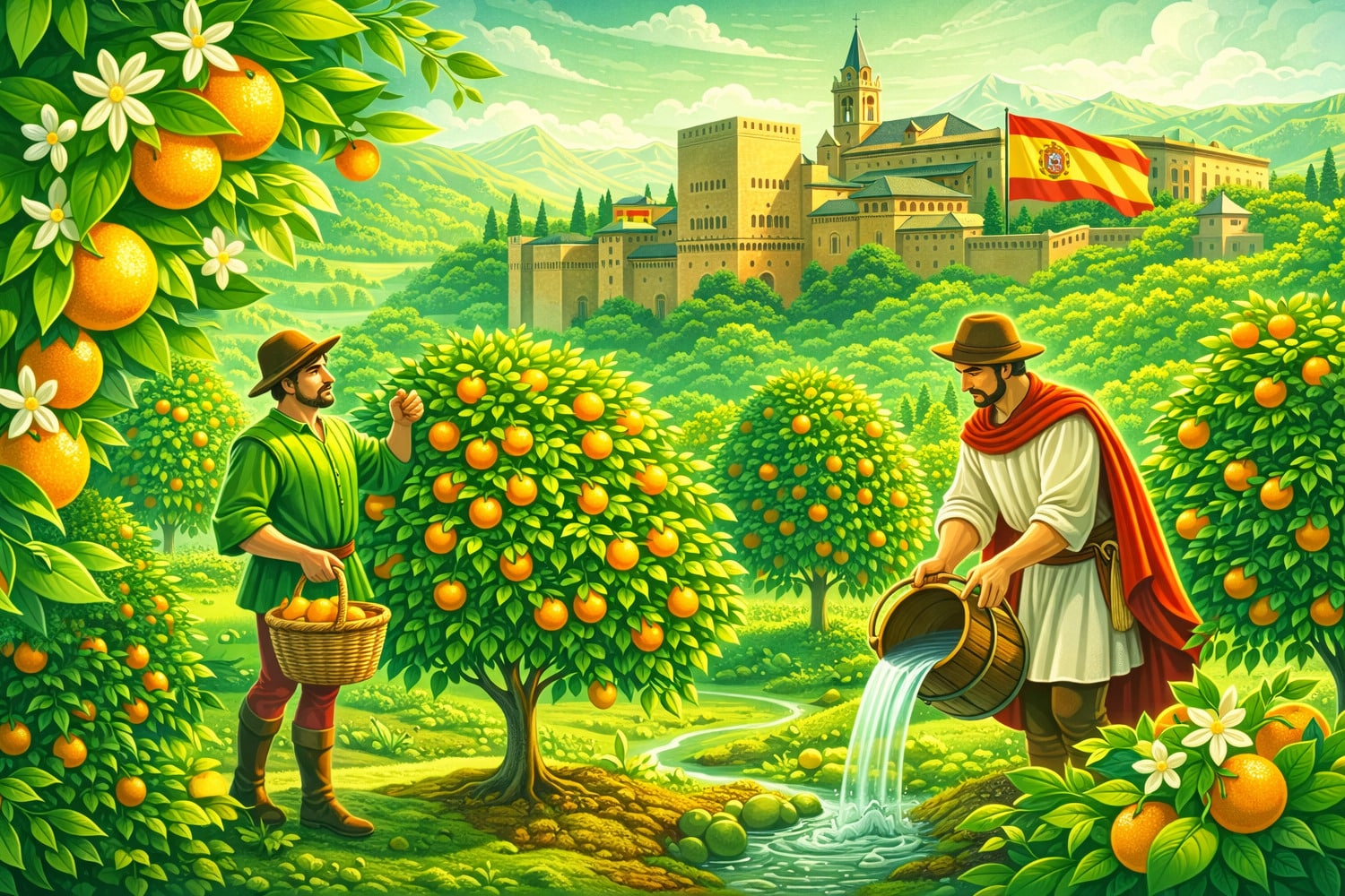 Испандықтар алғашқы апельсин бақтарын қалай өсірді - Вектор Казахстана 1