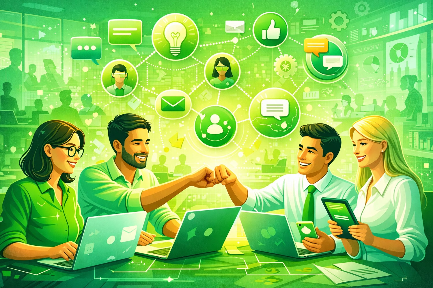 Компания ішіндегі ішкі коммуникацияны қалай жолға қою керек - Вектор Казахстана 1