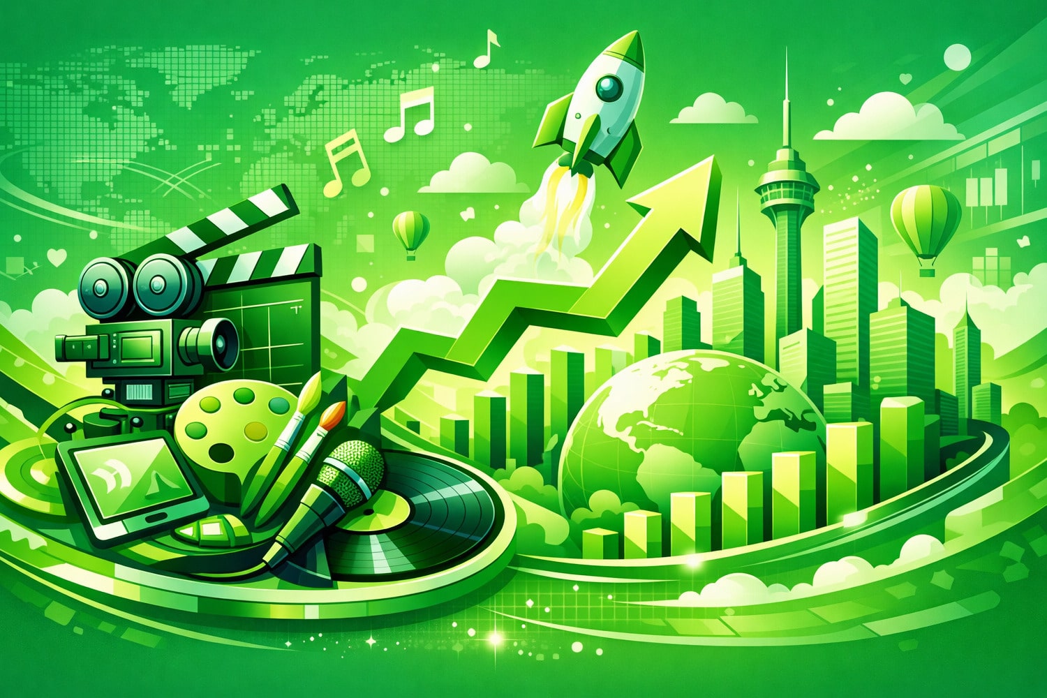 Креативті индустриялар жаһандық экономикада қалай дамып жатыр - Вектор Казахстана 1