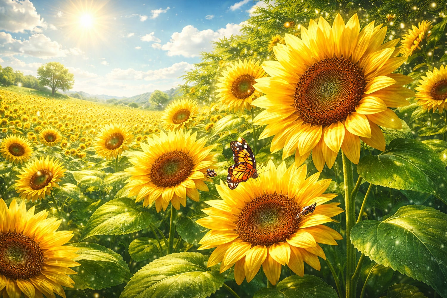 Күнбағыстар туралы 19 қызықты дерек - Вектор Казахстана 1