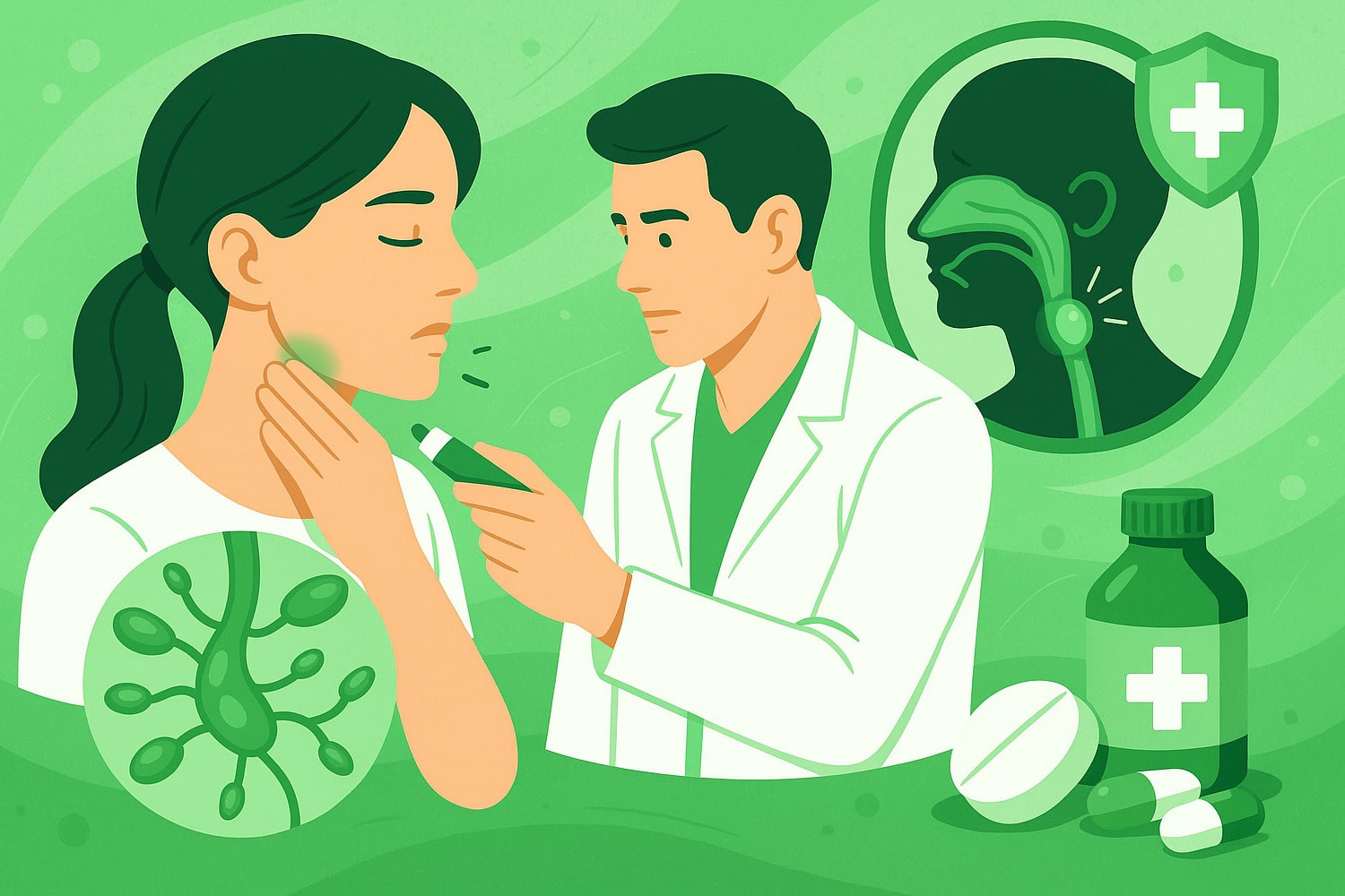 Признаки и лечение воспаления лимфоузлов - Вектор Казахстана 1