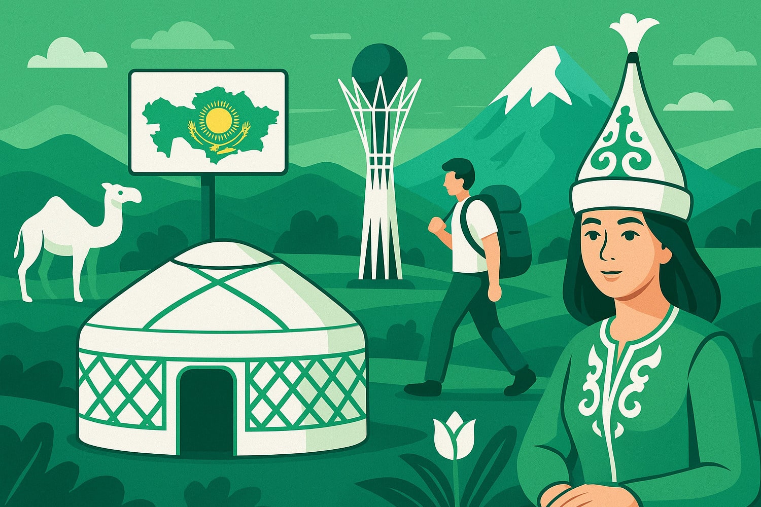 Что стоит знать о внутреннем туризме в Казахстане - Вектор Казахстана 1