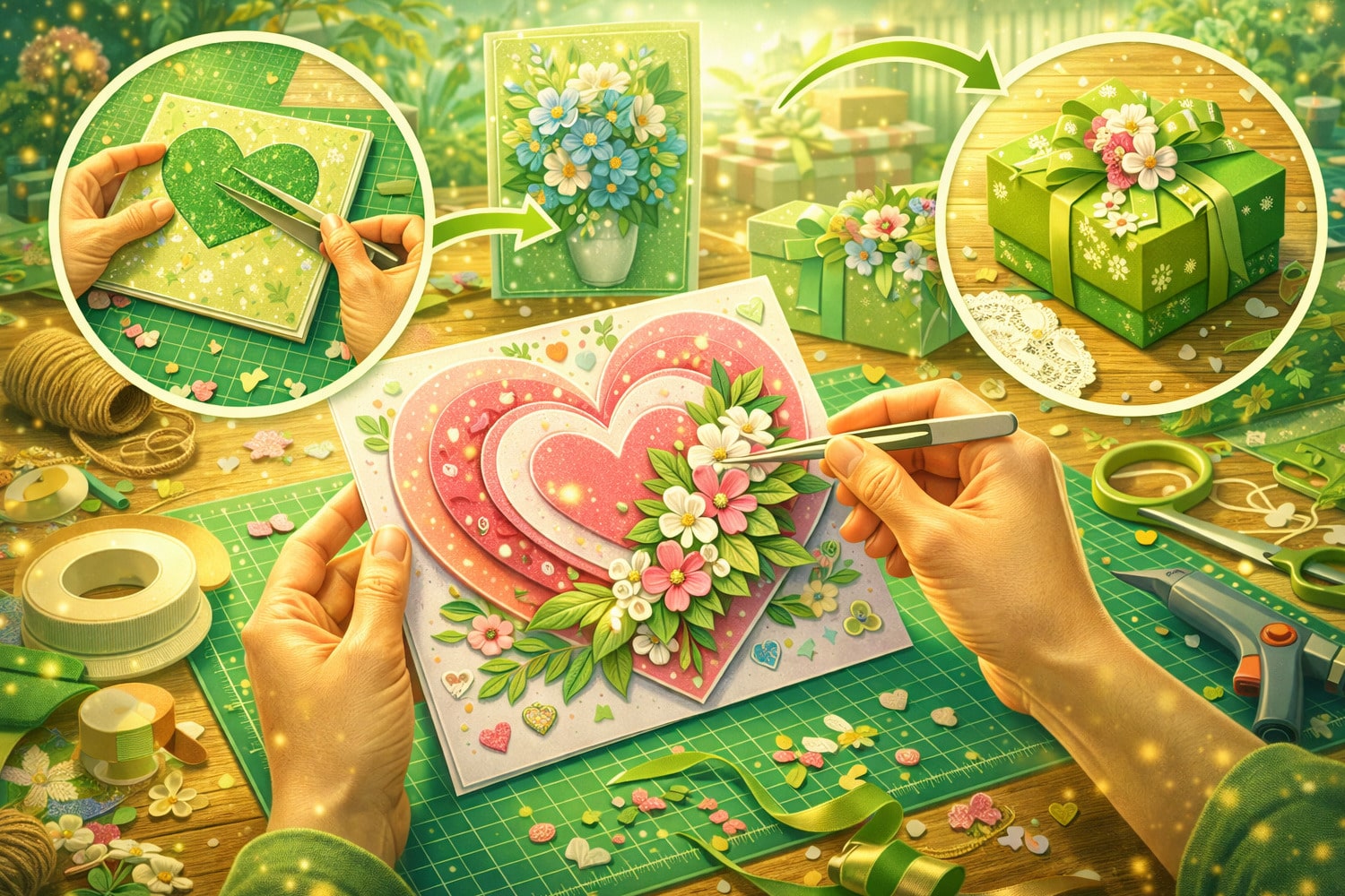 Как научиться делать handmade открытки и подарки - Вектор Казахстана 1
